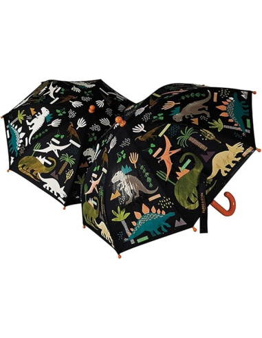 Floss e Rock Clour Changing Umbrella Dinosauri