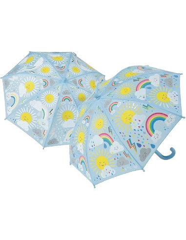 Floss e Rock Clour Changing Umbrella Sun e Clouds