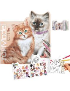 TopModel - Libro con gatti Kitty  2