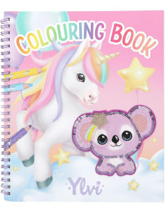 Ylvi Colouring Book With Unico