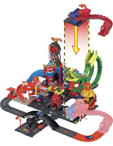 Hot Wheels - City Attacco dello Scorpione Mobile