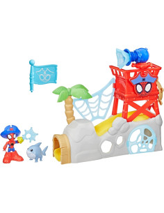 Spidey Water Web Playset Isola dei Pirati