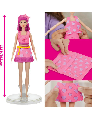 Play Doh Barbie Hearts and Hair