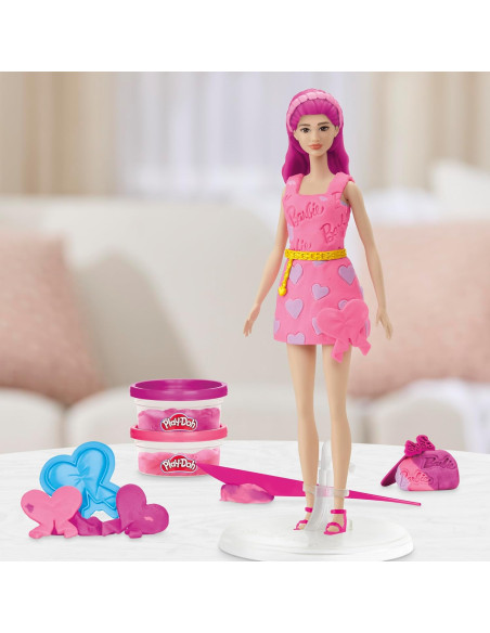 Play Doh Barbie Hearts and Hair