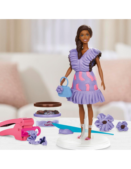 Play Doh Barbie Fashionista Ruffles