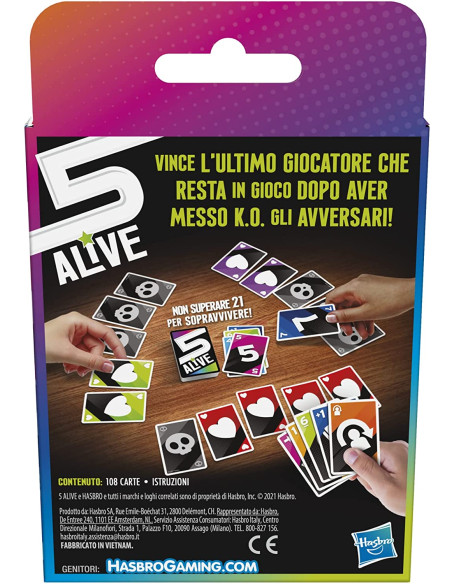 5 Alive Il Gioco di Carte