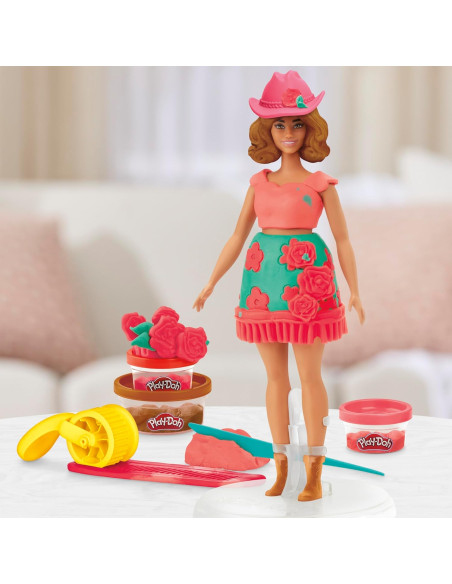 Play Doh Barbie Florals and Fringe 