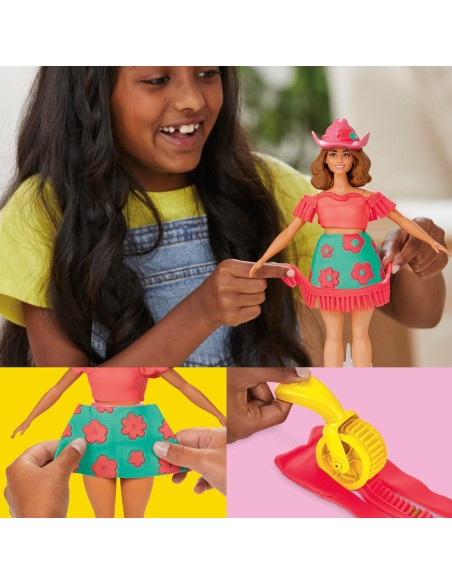 Play Doh Barbie Florals and Fringe 