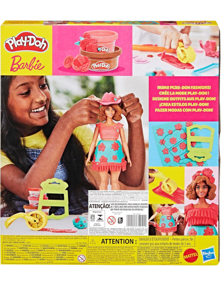Play Doh Barbie Florals and Fringe 