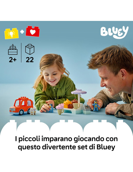 Lego Duplo - Visita alla gelateria di Bluey