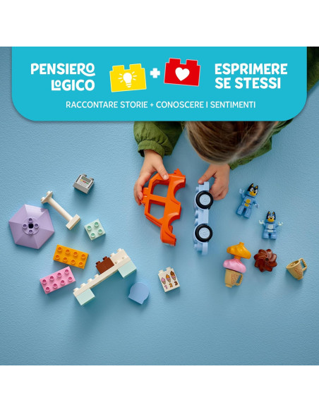 Lego Duplo - Visita alla gelateria di Bluey