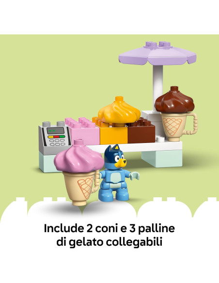 Lego Duplo - Visita alla gelateria di Bluey