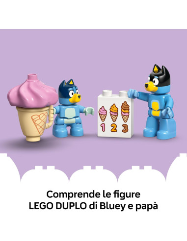Lego Duplo - Visita alla gelateria di Bluey