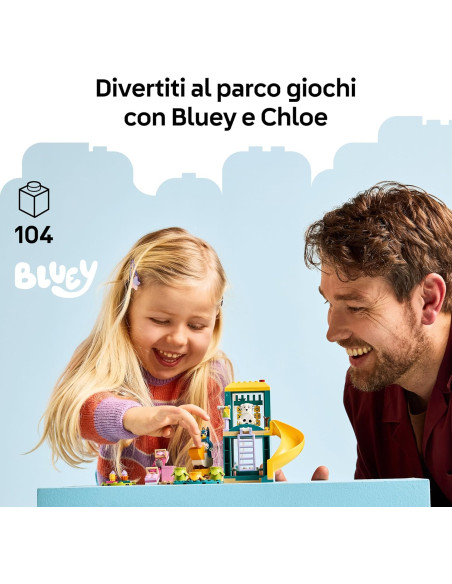 Lego Duplo - Divertimento al parco giochi di Bluey e Chloe