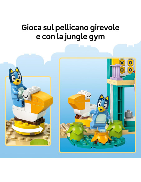 Lego Duplo - Divertimento al parco giochi di Bluey e Chloe