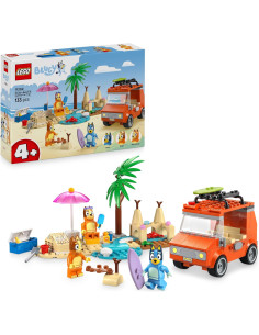Lego Bluey - Vacanza sulla spiaggia della famiglia di Bluey