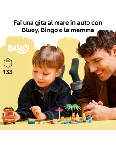 Lego Bluey - Vacanza sulla spiaggia della famiglia di Bluey 2