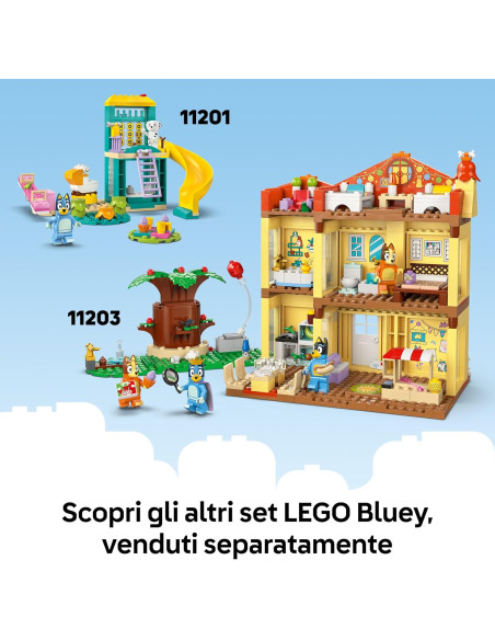 Lego Bluey - Vacanza sulla spiaggia della famiglia di Bluey