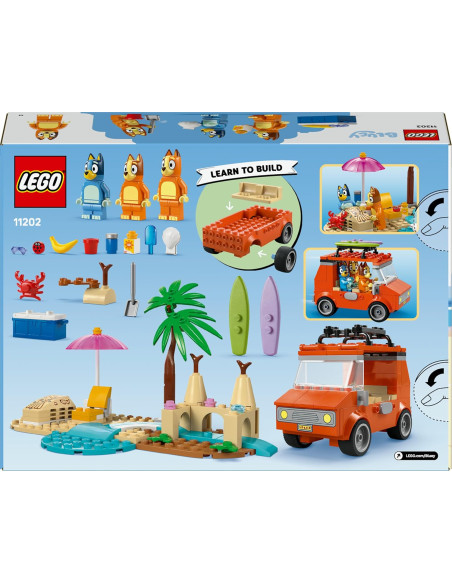 Lego Bluey - Vacanza sulla spiaggia della famiglia di Bluey