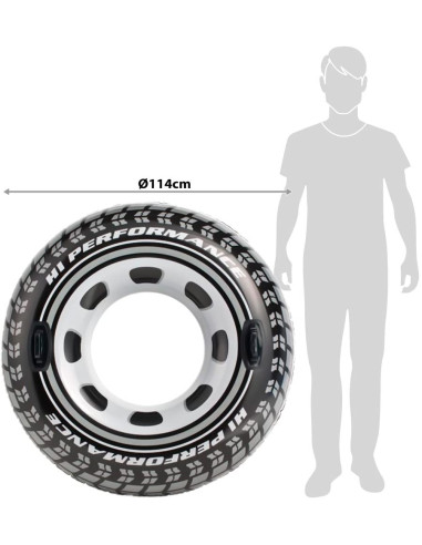 Intex - Anello Pneumatico Cm 114 Con Manici