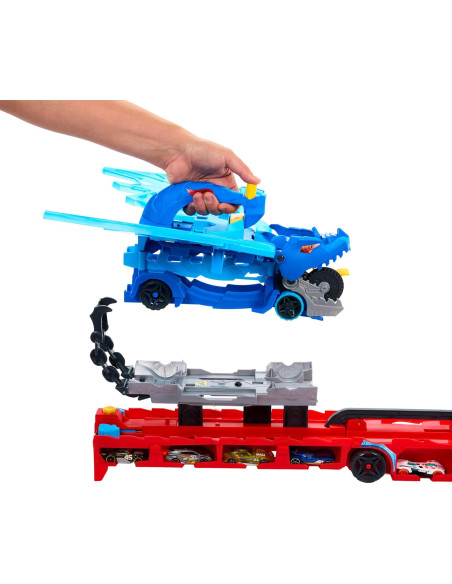 Hot Wheels City Drago Trasportatore Trasformabile