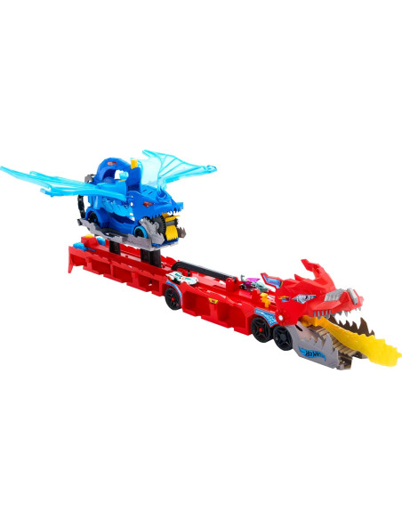 Hot Wheels City Drago Trasportatore Trasformabile
