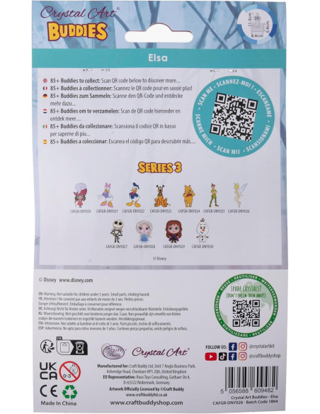 Crystal Art Buddies Disney Elsa