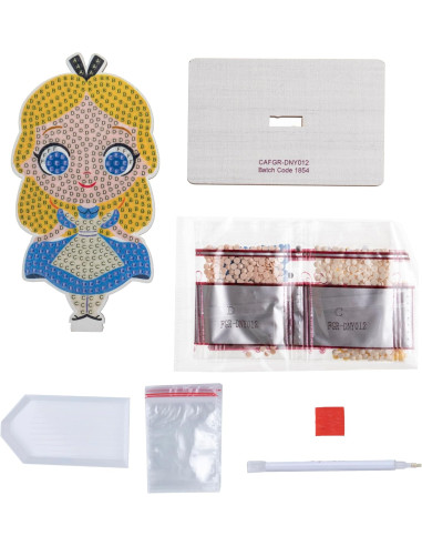 Crystal Art Buddies Disney Alice nel Paese...