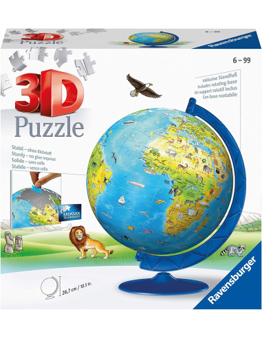 Puzzle 3D Globo 180pz