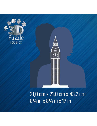 Puzzle 3D Iconics Big Ben LED