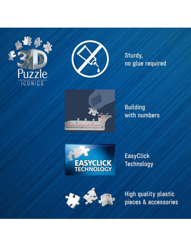 Puzzle 3D Iconics Big Ben LED