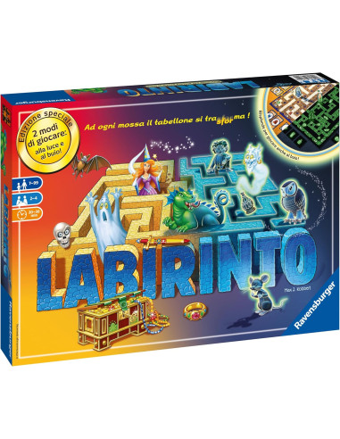 GLOW IN THE DARK LABYRINTH