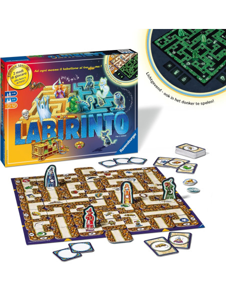 GLOW IN THE DARK LABYRINTH