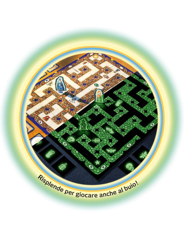 GLOW IN THE DARK LABYRINTH