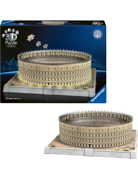 Puzzle 3D Iconics Colosseo LED