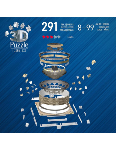 Puzzle 3D Iconics Colosseo LED