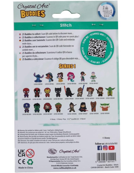Crystal Art Buddies Disney Stitch