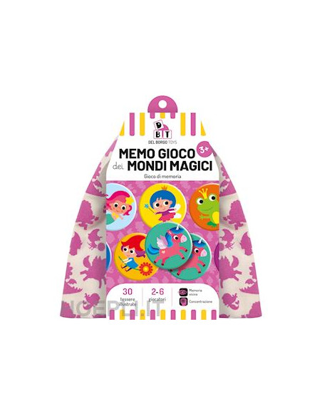 Memo gioco dei mondi magici