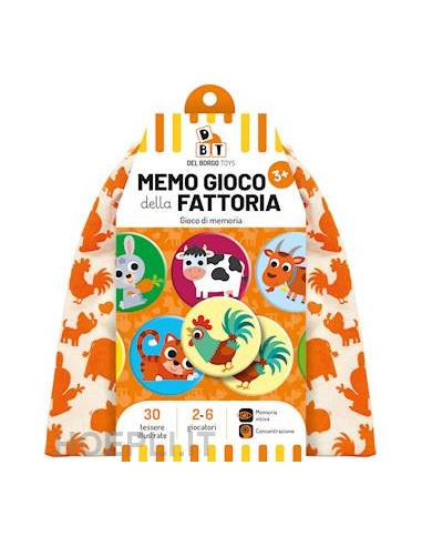 Memo gioco della fattoria
