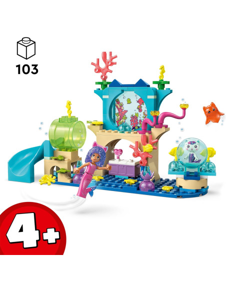 Lego Gabby's Dollhouse- Avventura nell'acquario di Gabby Sirena