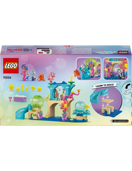 Lego Gabby's Dollhouse- Avventura nell'acquario di Gabby Sirena