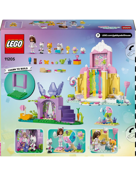 Lego Gabby's Dollhouse - Dolce Montagna e Giardino di Gattina Fatina