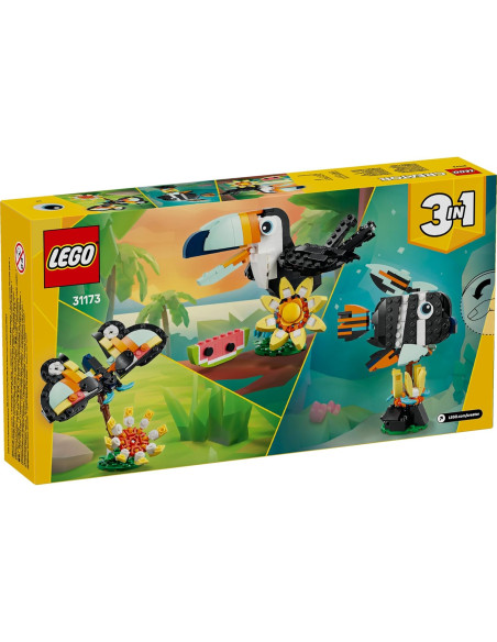 Lego - Animali selvatici: tucano tropicale