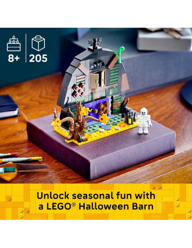 Lego Iconic - Granaio di Halloween
