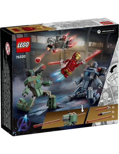 Lego Superheroes - Iron Man e War Machine...