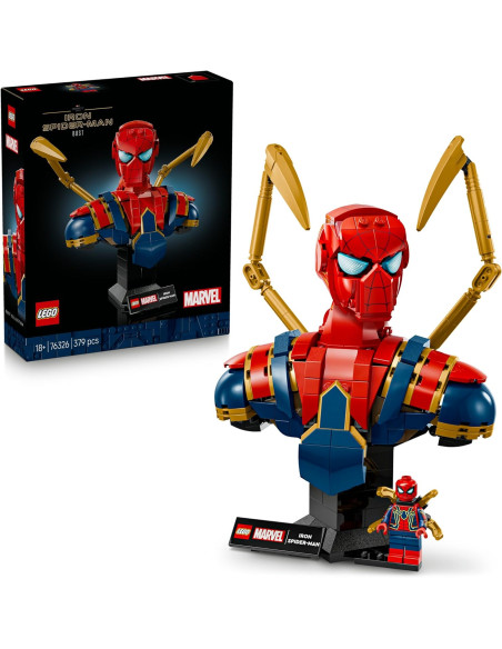 Lego Superheroes -  Busto di Iron Spider-Man 
