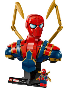 Lego Superheroes -  Busto di Iron Spider-Man  2