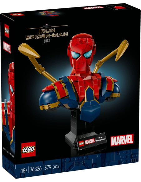 Lego Superheroes -  Busto di Iron Spider-Man 