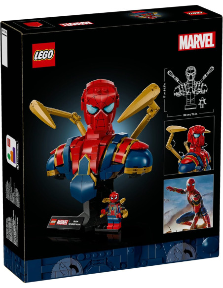 Lego Superheroes -  Busto di Iron Spider-Man 