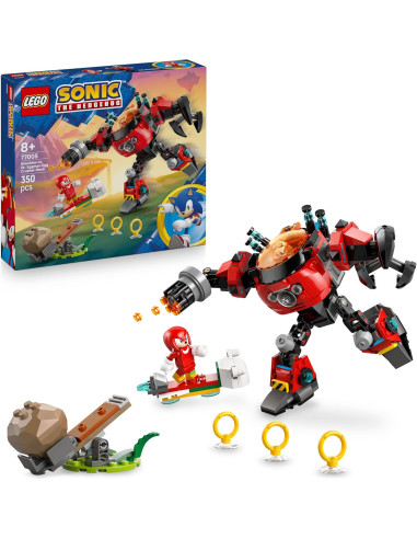 Lego Sonic - Knuckles vs il Mech Egg Crusher...